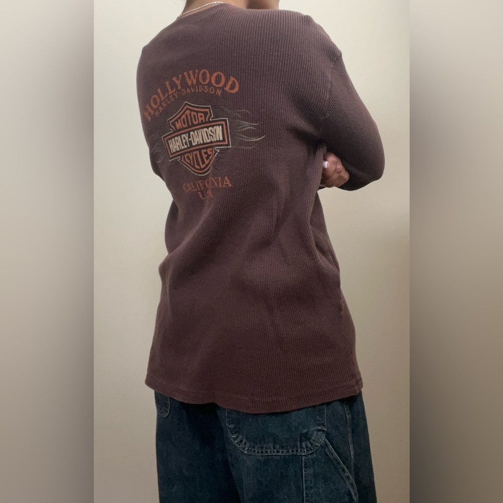 Harley-Davidson long sleeve.